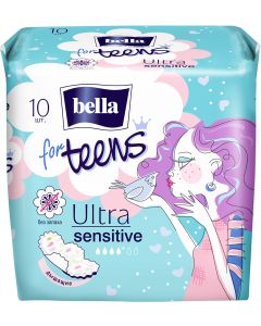 Buy Sanitary pads Bella for Teens Sensitive, 10 pcs | Florida Online Pharmacy | https://florida.buy-pharm.com
