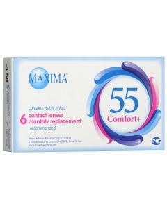 Buy Contact lenses Maxima Optics Maxima contact lenses 55 Comfort Plus 6pcs / 8.6 Monthly, -3.50 / 14.2 / 8.6, 6 pcs. | Florida Online Pharmacy | https://florida.buy-pharm.com