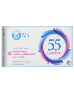 Buy Contact lenses Maxima Optics Maxima contact lenses 55 Comfort Plus 6pcs / 8.6 Monthly, -2.75 / 14.2 / 8.6, 6 pcs. | Florida Online Pharmacy | https://florida.buy-pharm.com