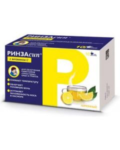 Buy Rinzasip with vitamin C pore. prigot. r-ra d / int. receiving sachet 5g No. 10 (lemon) | Florida Online Pharmacy | https://florida.buy-pharm.com