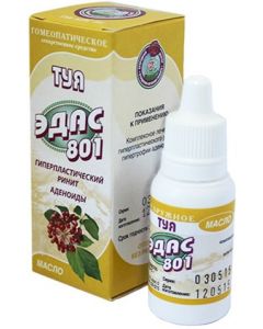 Buy Tuya Edas-801 homeopathic oil. bottle-drop 15ml | Florida Online Pharmacy | https://florida.buy-pharm.com