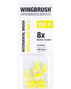 Buy Wingbrush ISO 2 replacement brush set, 8 pcs | Florida Online Pharmacy | https://florida.buy-pharm.com