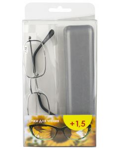 Buy Corrective glasses (for reading) PROFFI, with a pencil case, +1.50 | Florida Online Pharmacy | https://florida.buy-pharm.com