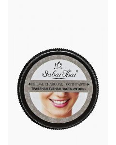 Buy Toothpaste Sabai Thai Authentic SPA 'Coal', herbal , 25 g | Florida Online Pharmacy | https://florida.buy-pharm.com