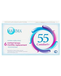Buy Contact lenses Maxima Optics Maxima contact lenses 55 Comfort Plus 6pcs / 8.6 Monthly, -3.00 / 14.2 / 8.6, 6 pcs. | Florida Online Pharmacy | https://florida.buy-pharm.com