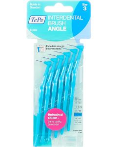 Buy Interdental Angle Brush TePe , color in assortment, diameter 0.6 mm, 6 pieces | Florida Online Pharmacy | https://florida.buy-pharm.com
