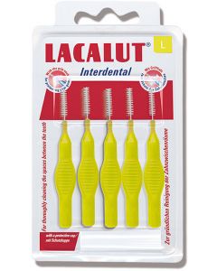 Buy Lacalut Interdental cylindrical interdental brushes (brushes), size L d 4.0 mm pack # 5  | Florida Online Pharmacy | https://florida.buy-pharm.com