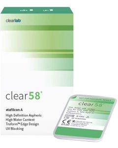 Buy ClearLab Contact Lenses ClearLab Clear Contact Lenses 58/6 pcs / 8.3 / 14.0 Monthly, -5.00 / 14.0 / 8.3, 6 pcs. | Florida Online Pharmacy | https://florida.buy-pharm.com