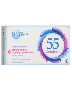 Buy Contact lenses Maxima Optics Maxima contact lenses 55 Comfort Plus 6pcs / 8.6 Monthly, -3.75 / 14.2 / 8.6, 6 pcs. | Florida Online Pharmacy | https://florida.buy-pharm.com