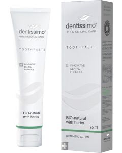 Buy Dentissimo Bio-Natural With Herbs Toothpaste, 75 ml | Florida Online Pharmacy | https://florida.buy-pharm.com