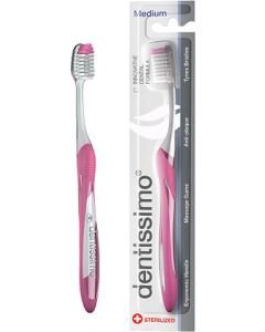 Buy Dentissimo 'Medium' toothbrush, assorted colors | Florida Online Pharmacy | https://florida.buy-pharm.com