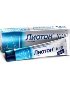 Buy Lyoton 1000 Gel for external use, 100 g | Florida Online Pharmacy | https://florida.buy-pharm.com