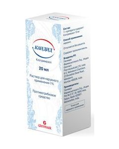 Buy Candide Solution for external use 1%, 20 ml | Florida Online Pharmacy | https://florida.buy-pharm.com