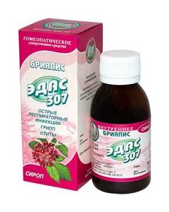 Buy Edas-307 Briapis Naturopathic syrup, for influenza and acute respiratory diseases, 100 ml | Florida Online Pharmacy | https://florida.buy-pharm.com
