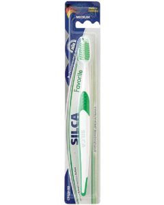 Buy Silcamed Toothbrush 'Favorite', medium hardness, color in assortment | Florida Online Pharmacy | https://florida.buy-pharm.com
