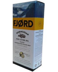 Buy BAA for food FJORD 'Norwegian fish oil', from cod liver, with lemon flavor, 100 ml | Florida Online Pharmacy | https://florida.buy-pharm.com