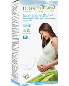 Buy Natural sanitary pads Masmi Natural Cotton for the postpartum period 10 pcs | Florida Online Pharmacy | https://florida.buy-pharm.com