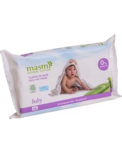 Buy Masmi Natural Cotton Baby Wet Wipes 60 pcs | Florida Online Pharmacy | https://florida.buy-pharm.com