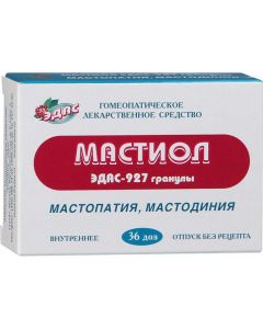 Buy Mastiol 'EDAS-927' homeopathic granules, 0.17 g containers-dose, 36 doses | Florida Online Pharmacy | https://florida.buy-pharm.com