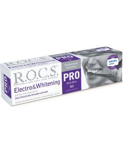 Buy ROCS PRO Electro & Whitening Mild Mint Toothpaste, 135 g | Florida Online Pharmacy | https://florida.buy-pharm.com