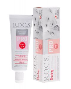 Buy ROCS Children's toothpaste Mineral protection and gentle care from 0 to 3 years 35 ml | Florida Online Pharmacy | https://florida.buy-pharm.com