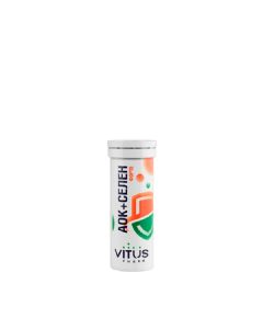 Buy Vitamin complex VITUS Antioxidant complex (AOK) + SELENIUM forte No. 10, lemon-orange. 18+ | Florida Online Pharmacy | https://florida.buy-pharm.com