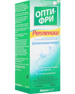 Buy Opti-Free Solution for contact lenses 'Replenish', with container, 300 ml | Florida Online Pharmacy | https://florida.buy-pharm.com