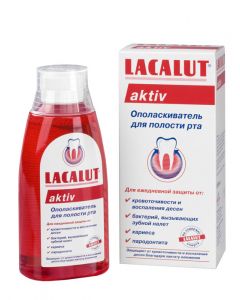 Buy LACALUT aktiv, mouthwash, 300 ml | Florida Online Pharmacy | https://florida.buy-pharm.com
