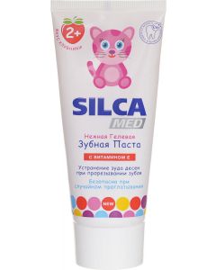 Buy Silca Med Gel toothpaste with strawberry flavor from 2 years old 65 g | Florida Online Pharmacy | https://florida.buy-pharm.com