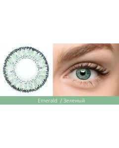 Buy Colored contact lenses Bausch + Lomb SofLens Natural Colors Monthly, 0.00 / 14 / 8.7, Emerald, 2 pcs. | Florida Online Pharmacy | https://florida.buy-pharm.com