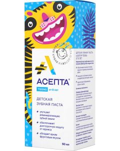 Buy Toothpaste Asepta Teens From 8 years old , 50 ml | Florida Online Pharmacy | https://florida.buy-pharm.com