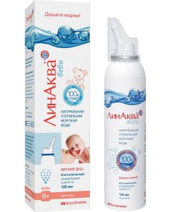 Buy LinAqua Baby spray for washing and irrigating the nasal cavity, 125 ml | Florida Online Pharmacy | https://florida.buy-pharm.com