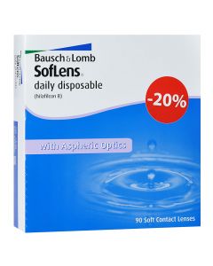 Buy Contact lenses Bausch + Lomb Bausch + Lomb contact lenses Soflens Daily Disposable 90pcs Daily, -0.75 / 14.2 / 8.6, 90 pcs. | Florida Online Pharmacy | https://florida.buy-pharm.com